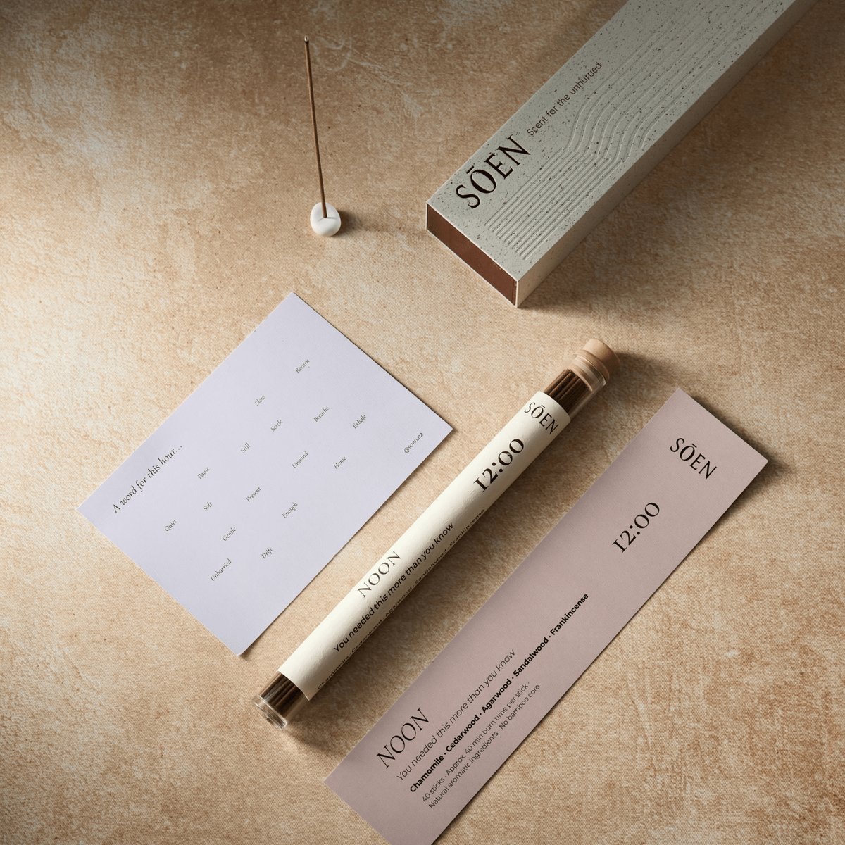 12:00 NOON - SŌEN